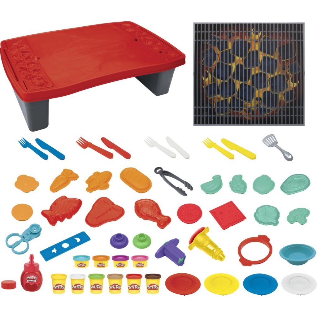 Großes Play-Doh-Grill-Spielset