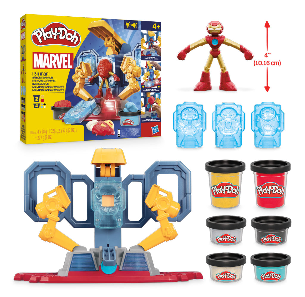 Spielen Sie Doh Iron Man Armor Maker Lab