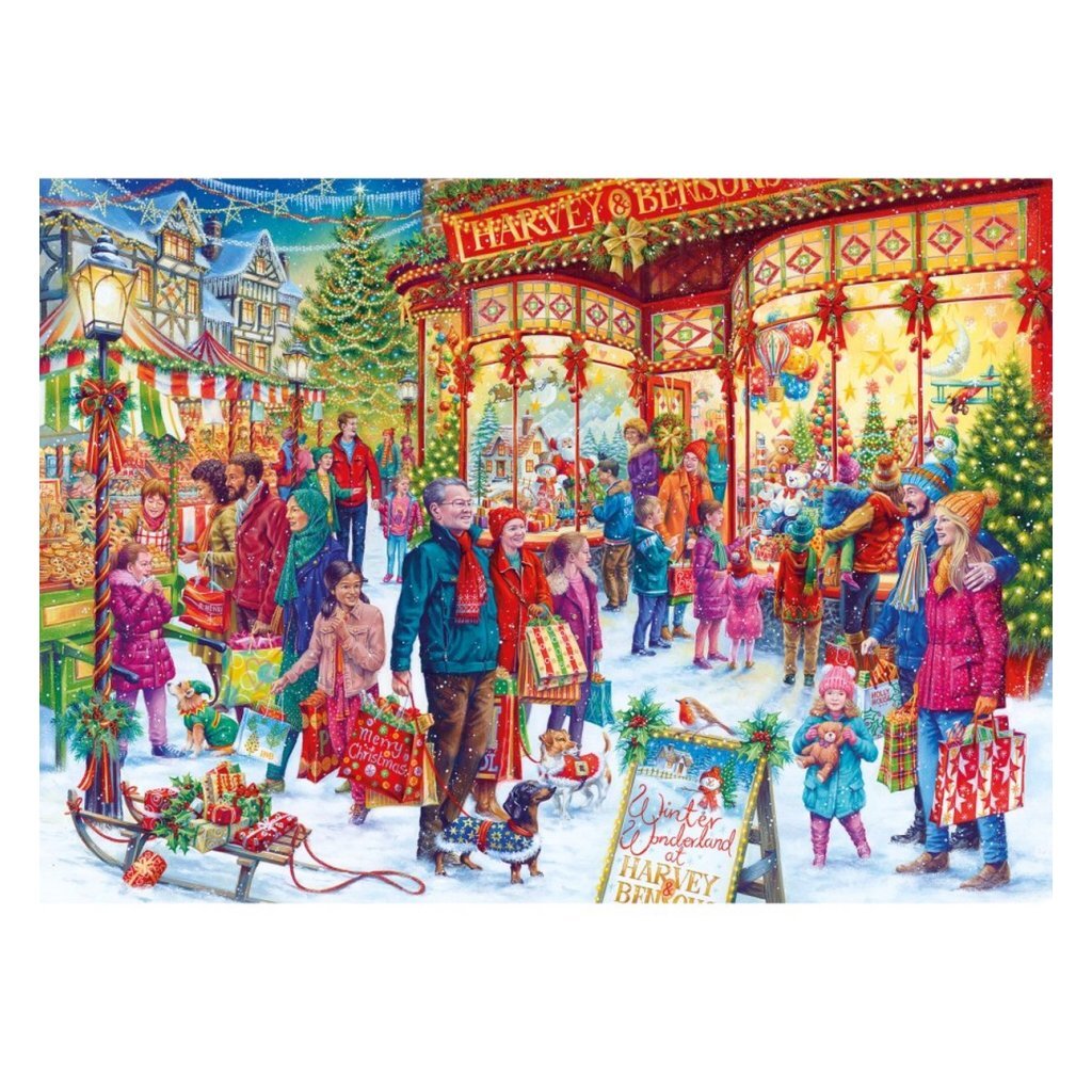 Gibsons Gibsons Puzzle Winter Wonderland 1000 Teile