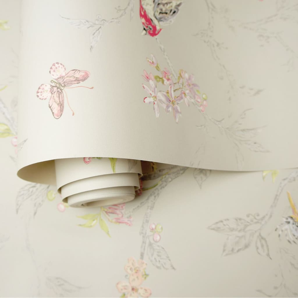 Niederländische Wandverkleidung Wallpaper Phoebe Beige