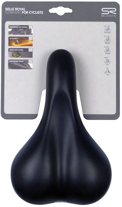 Fahrrad Sattel Selle Royal Country Men - Schwarz