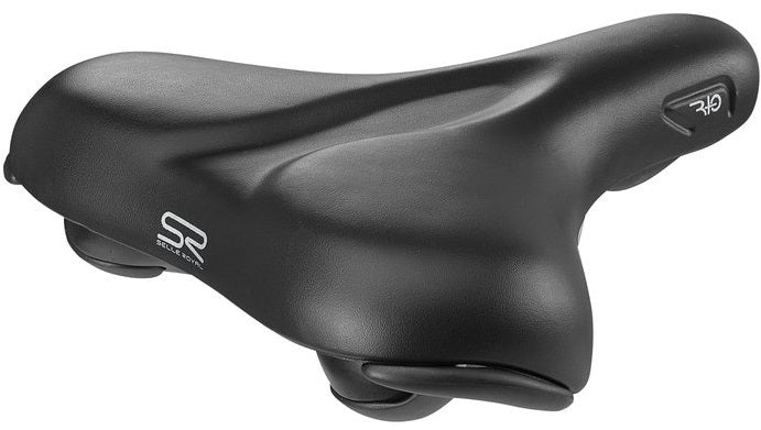 Selloyal Fahrrad Sattel Selle Royal Rio plus Stadt Unisex - Schwarz