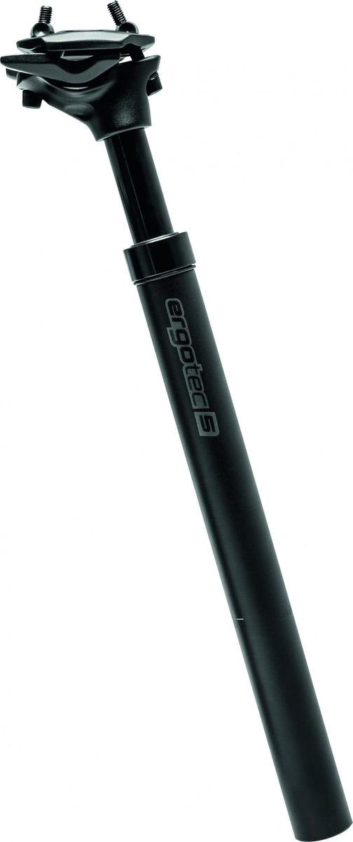 Ergotec verende zadelpen sp-10.0 31,6 x 350 mm 15 mm offset schwarz