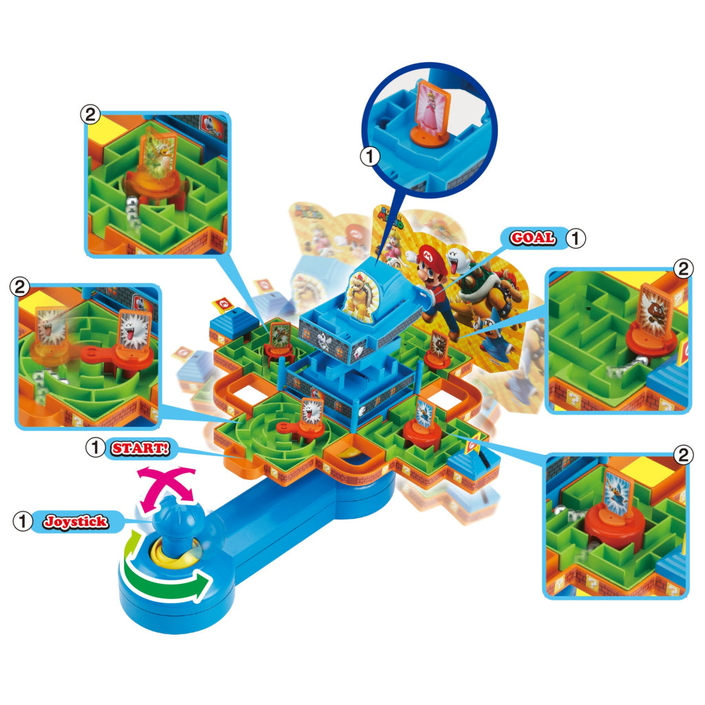 Epoch Nintendo Super Mario Labyrinth-Spiel