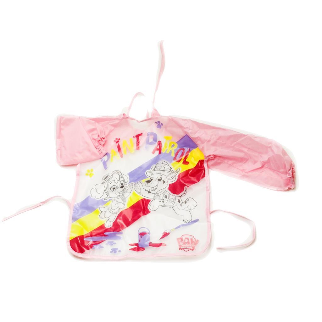 Paw Patrol Fingermalset mit rosa Schürze