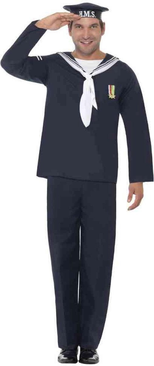 Smiffys Matrosenanzug – Matrosenkostüme Herren – Größe L – 54–56