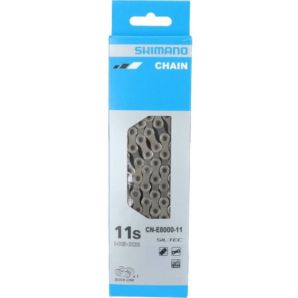 Shimano-Kette 11-Gang CN-E8000 E-Bike mit Schnellverbindung – 126 Glieder