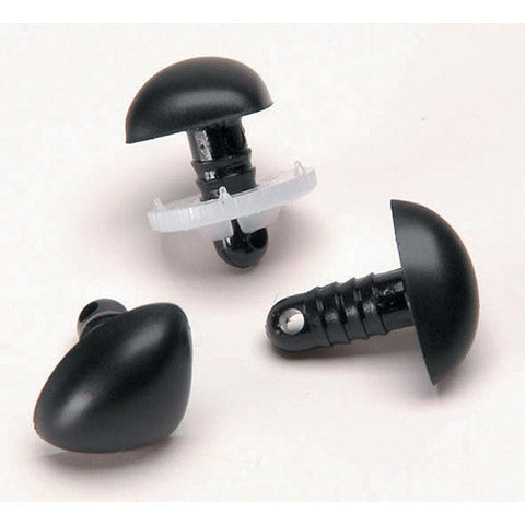 Darice • Nasen Dreieck schwarz 18mm 6St