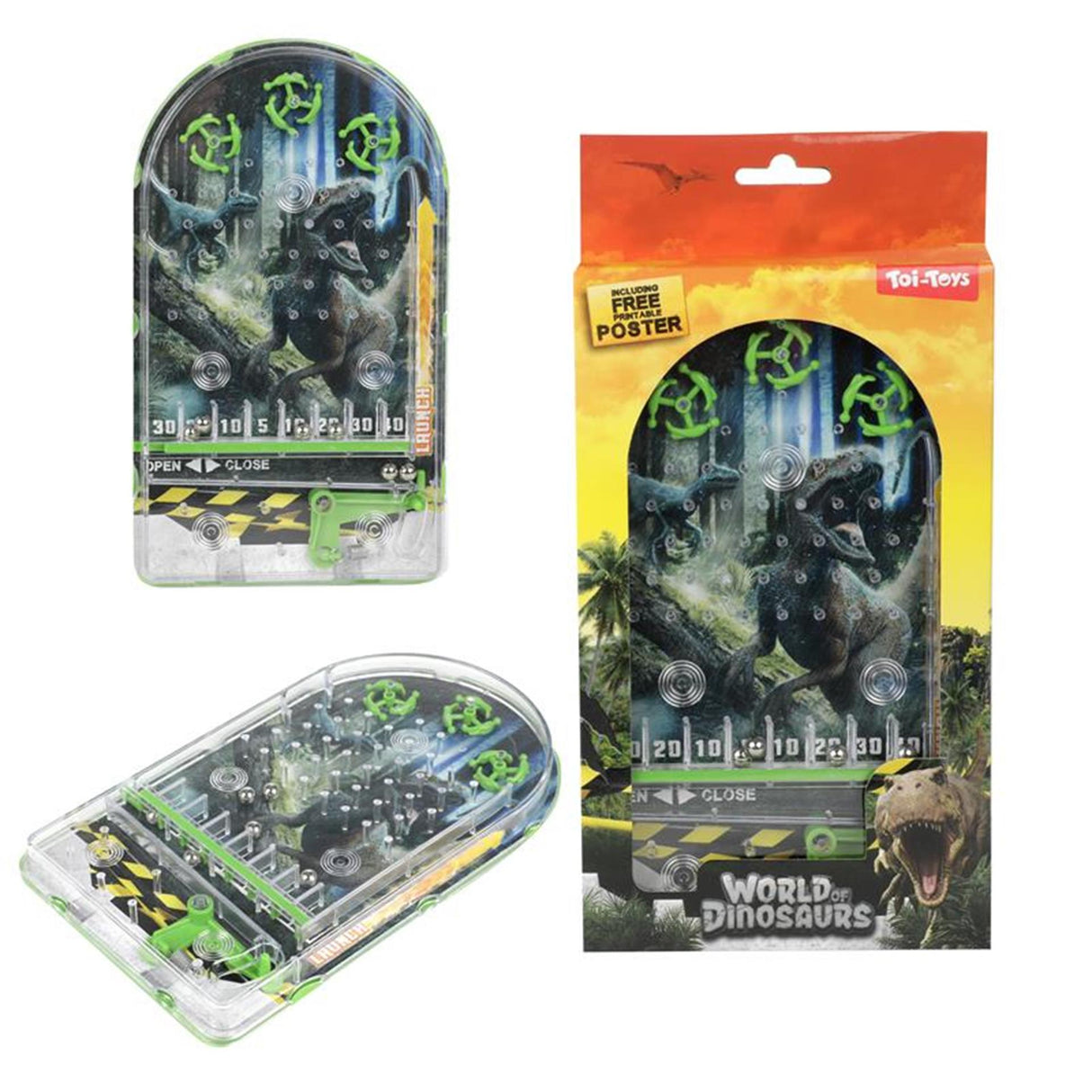 Toi-Toys World of Dinosaurs Flipperspiel