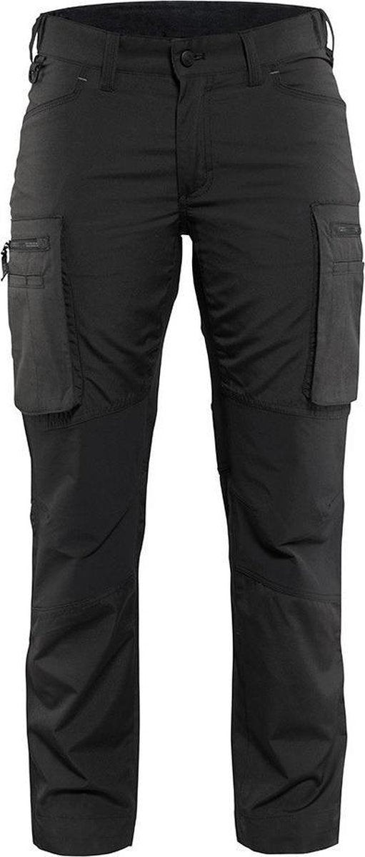 Blåkläder Blaklader Damen Service-Arbeitshose Stretch 7159-1845 – Damen – Schwarz – 42