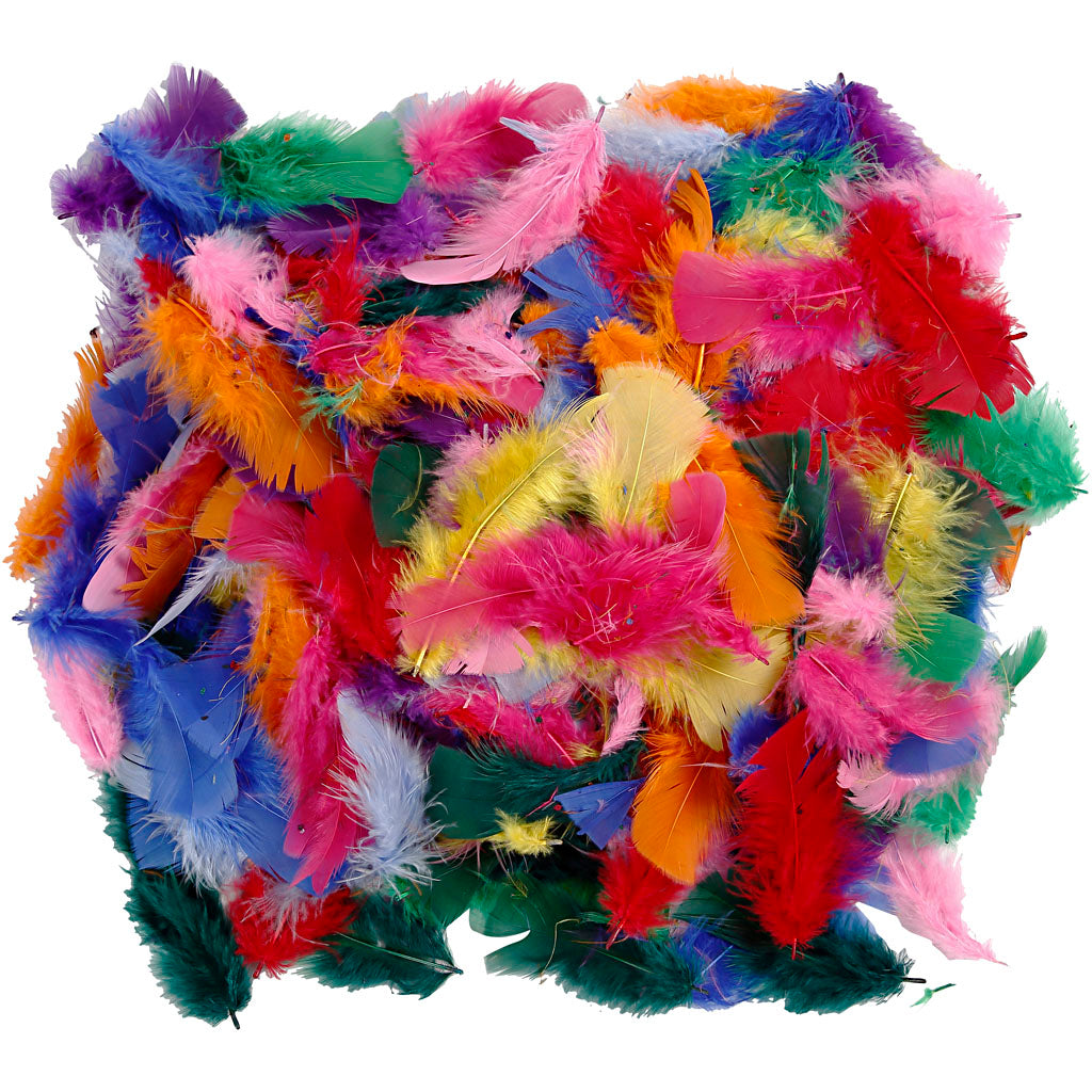 Kreativunternehmen https: www.cchobby.nl down-size-7-8-cm-ca. 400-piece-diverse-colors-50-gr-1-box