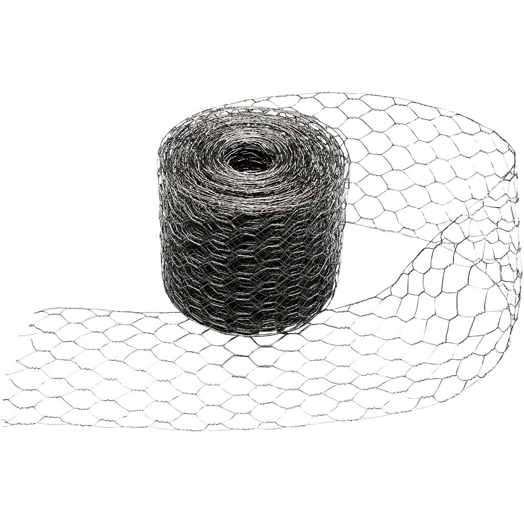 Creativ Company Hühnerdraht, B: 13 cm, 20 m 1 Rolle