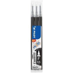 Pilot set van 3 - vulling frixion point - zwart - fijne penpunt