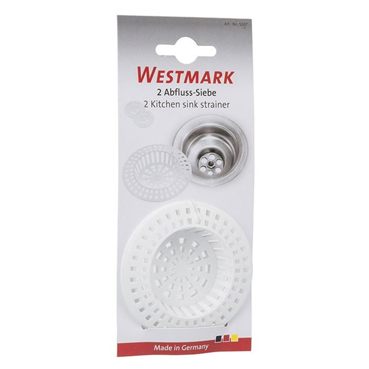 Westmark Spülbeckensieb 2 Stück ø70mm