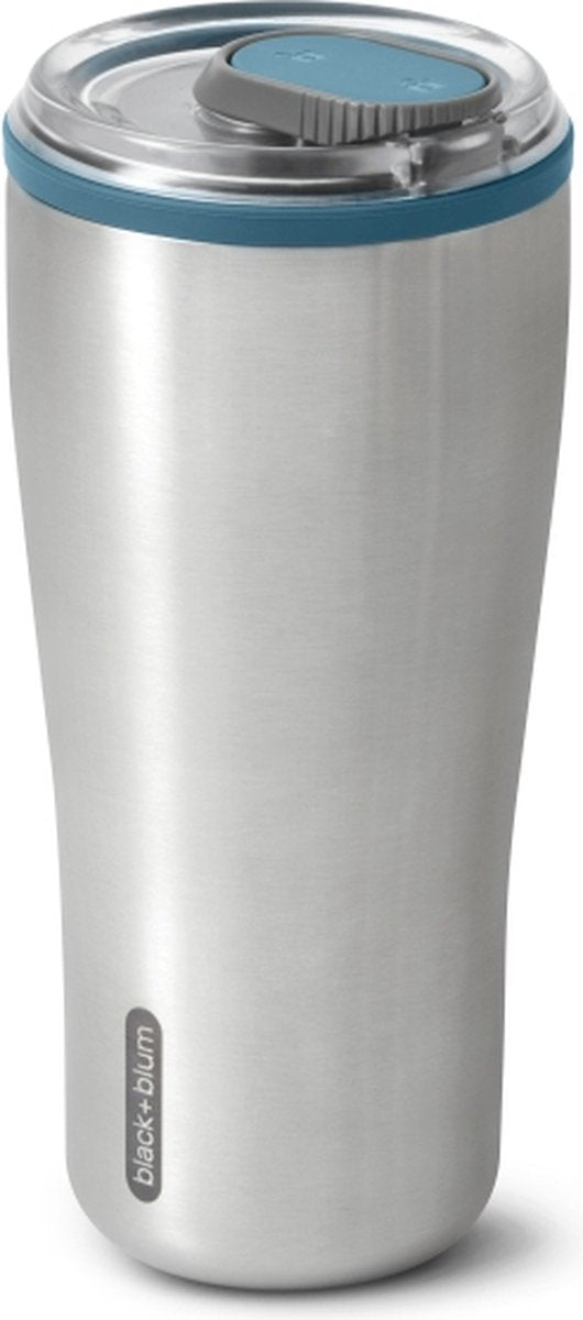 Black Blum Black+Blum Edelstahl-Thermosbecher – 600 ml – Blau