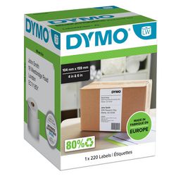 Dymo-Etikett groß LW4XL 220 104x159mm