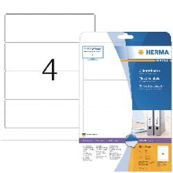 Herma Ordneretiketten m. 192x61 25 Blatt DIN A4 100 Stück 5095