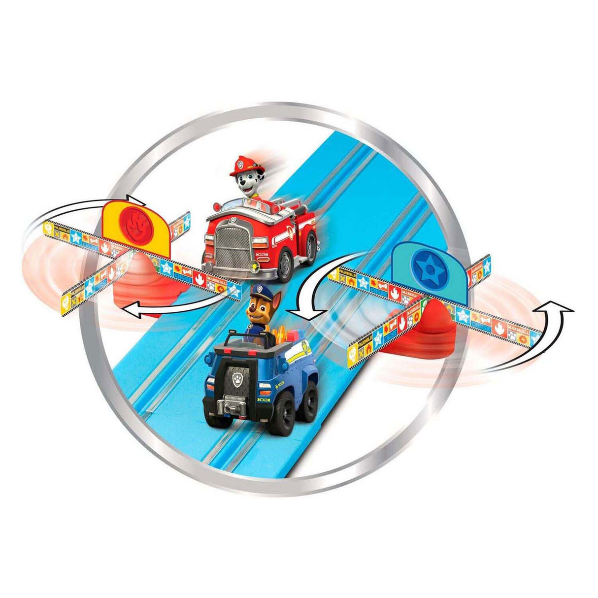 Carrera-Rennstrecke First Paw Patrol – Race 'n' Rescue