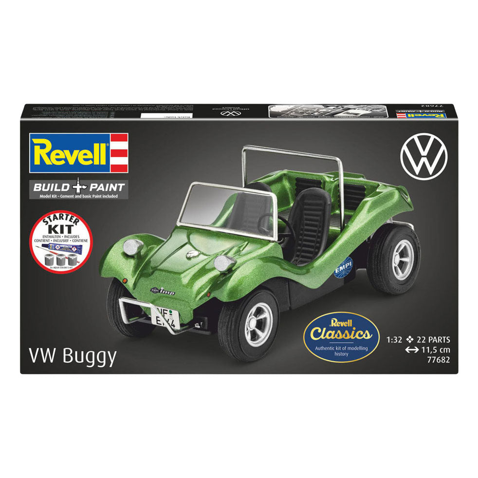 Revell Modellbausatz Starterkit VW Buggy 1:32 - 22 Teile.
