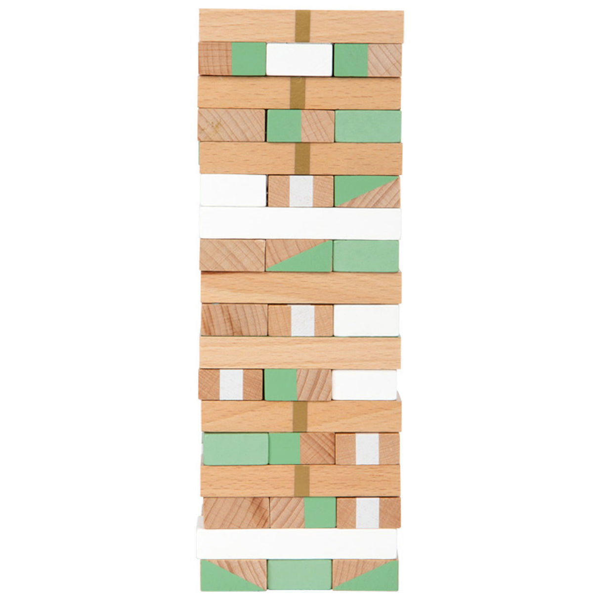 Small Foot - Wackelturmspiel aus Holz, Gold Edition