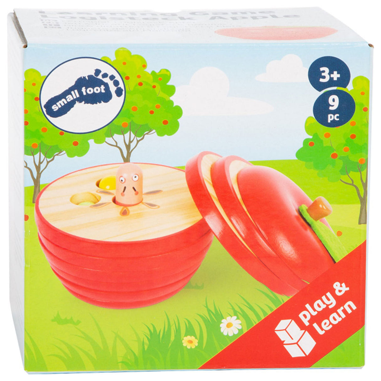 Small Foot - Stapelspiel Apfel aus Holz