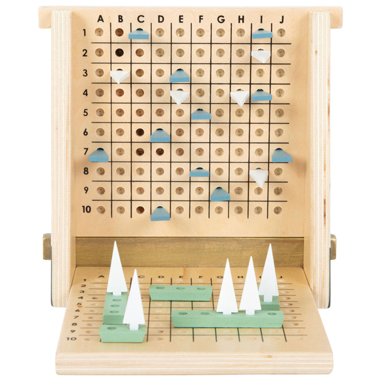 Small Foot - Holzstrategiespiel Schlacht der Schiffe