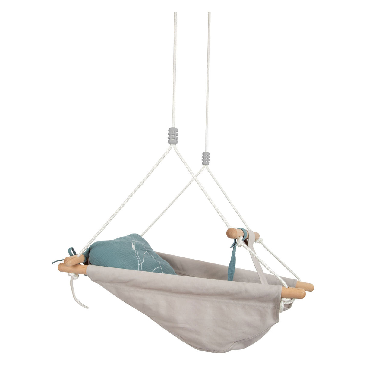 Kleiner Fuß - Holzbaby -Schwung Seeküste