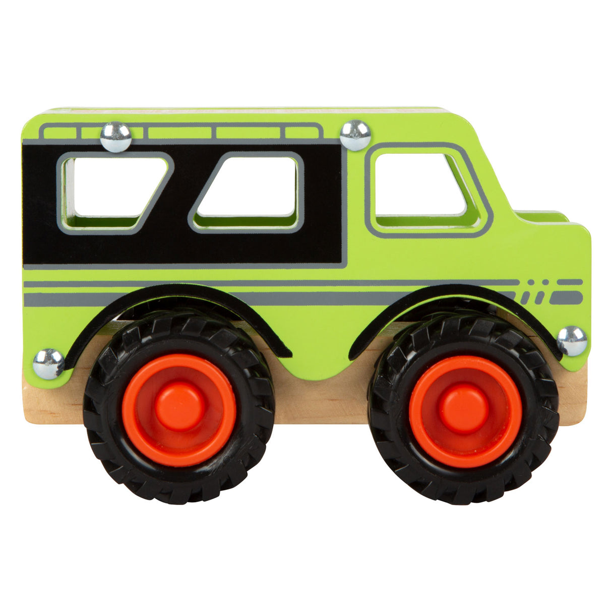 Small Foot - Offroad-Jeep aus Holz, grün
