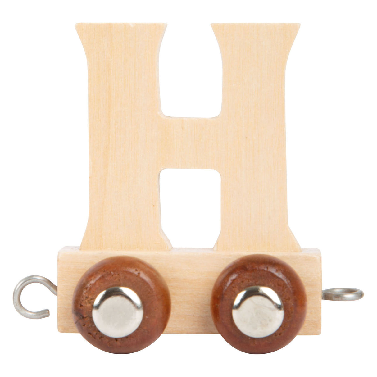 Kleiner Fuß - Buchstabenzug aus Holz - h