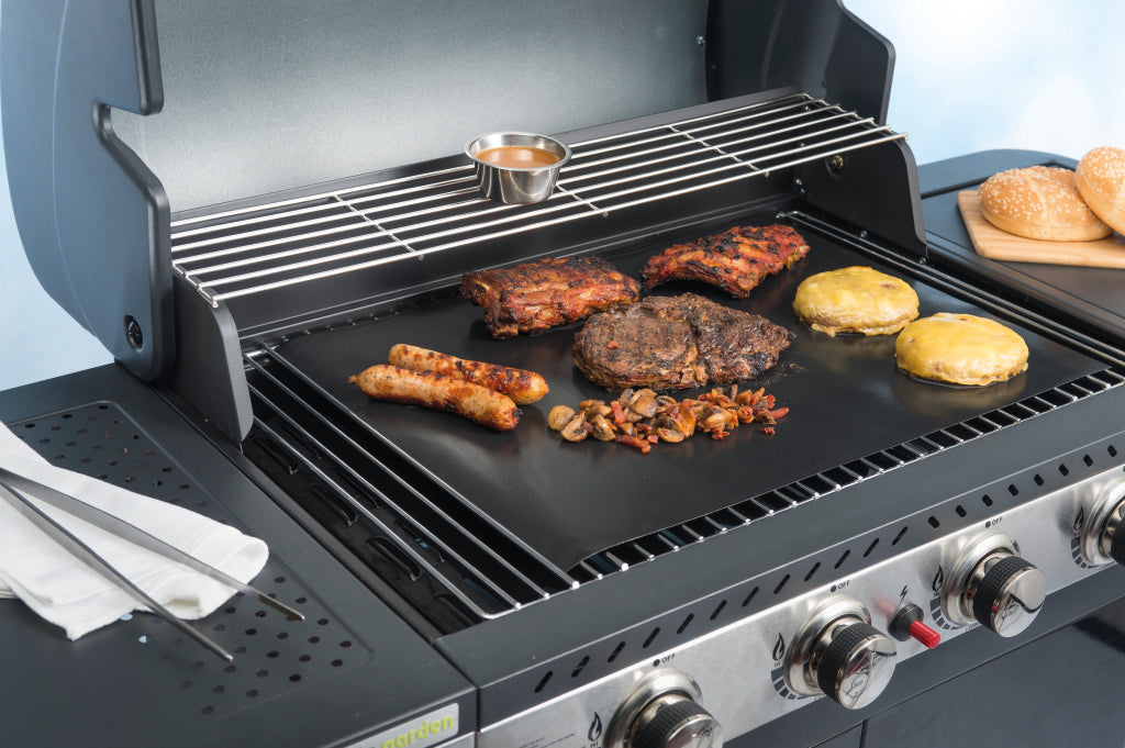 Nostik Barbecue-Grillfolie 40x50cm antihaftbeschichtet schwarz