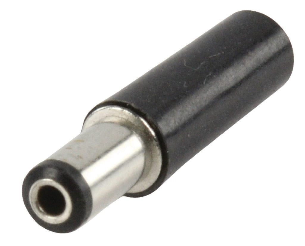 Valueline Netzstecker männlich PVC schwarz PC-001 DC-Stecker L=30 ex5,5 in2,1