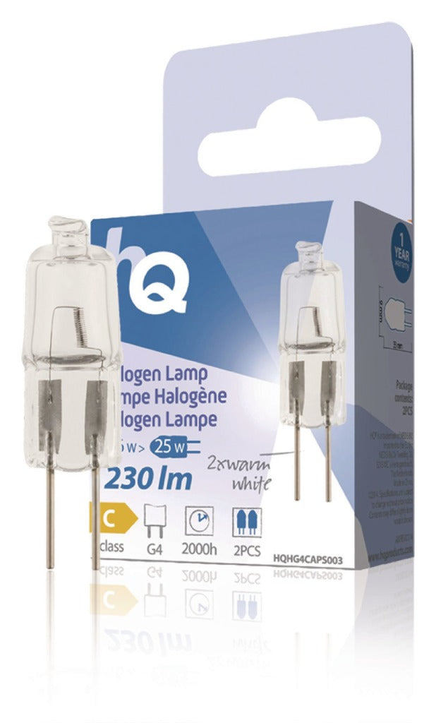 HQ HG4 CAPS003 Halogenlampenkapsel G4 16 W 230 lm 2.800 K