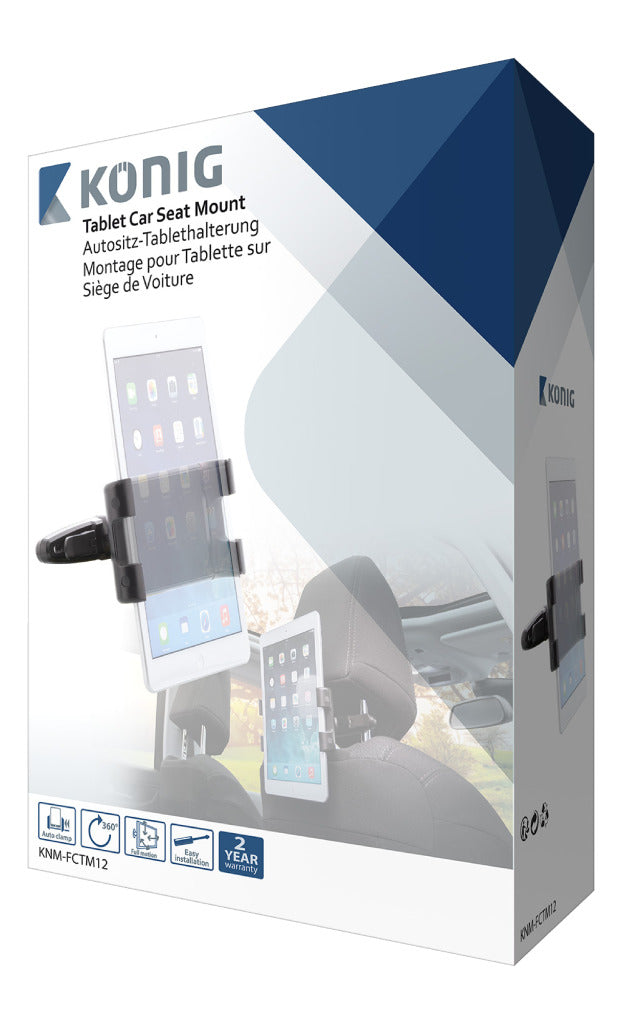 K ouml;nig knm-fctm12 Tablet-Autohalterung 360 Grad; dreh- und neigbar 0,7 kg