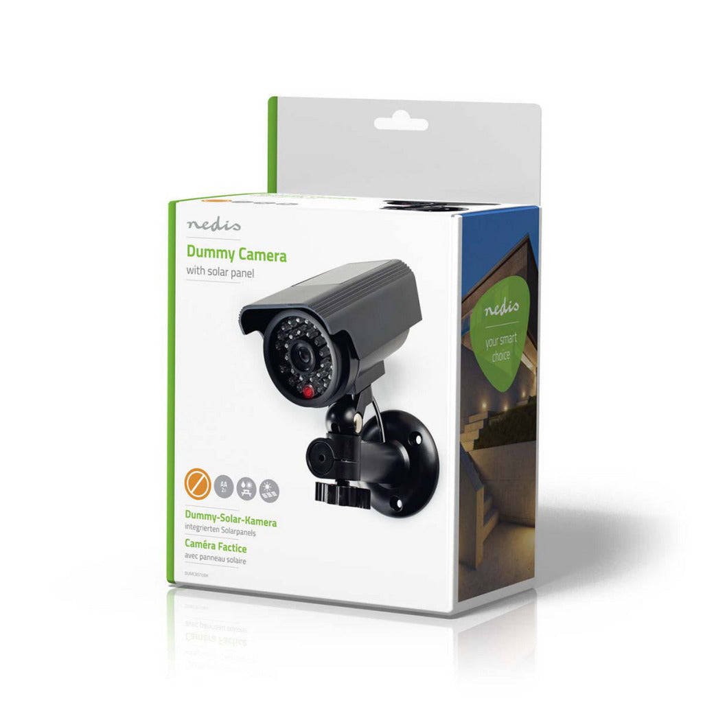 Nedis dumcbs10bk Dummy-Überwachungskamera Bullet IP44 schwarz