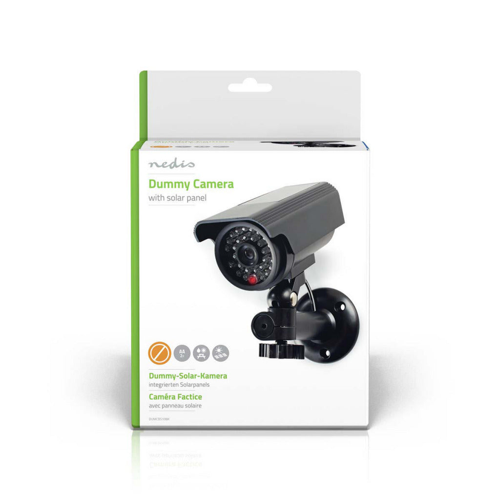 Nedis dumcbs10bk Dummy-Überwachungskamera Bullet IP44 schwarz