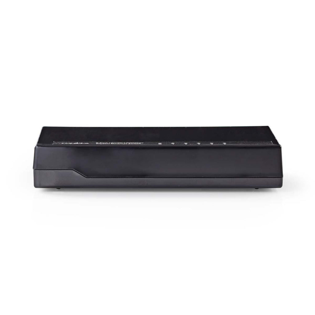 Nedis NSWH5P100BK Netzwerk-Switch 5 Ports 1 Gbit/s LED-Anzeigeleuchten