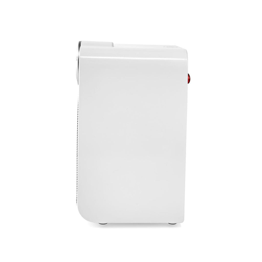 Nedis wififnh20cwt intelligenter Heizlüfter mit Wi-Fi-Kompaktthermostatoszillation 1800 W weiß