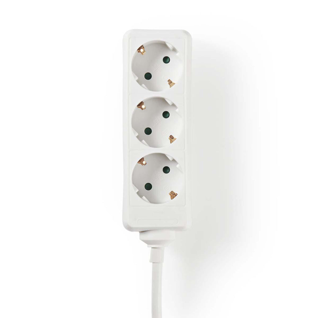 Nedis exso315f1wt Steckdose Schutzkontakt 3-fach 1,5 m weiß