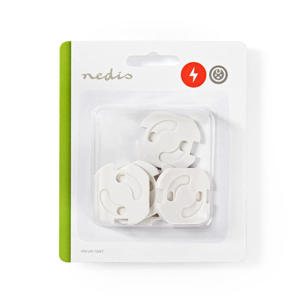 Nedis prevpc10wt Schutz für Wandsteckdose Typ F (Schuko)
