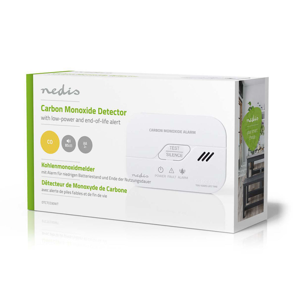 Nedis DTCTCO30WT Kohlenmonoxid|Kohlenmonoxid