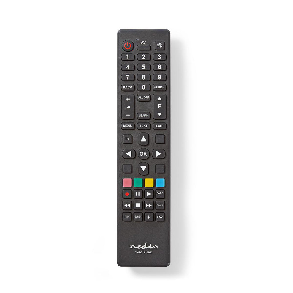 Nedis tvrc1110bk Universal-Fernbedienung für PC, programmierbar, steuert 1 Gerät