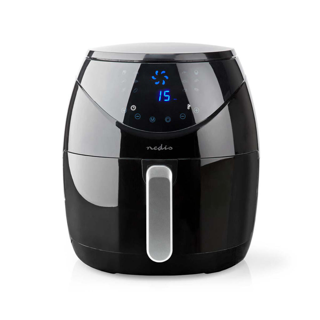 Nedis kaaf250ebk Heißluftfritteuse 6,5 l 1800 W schwarz