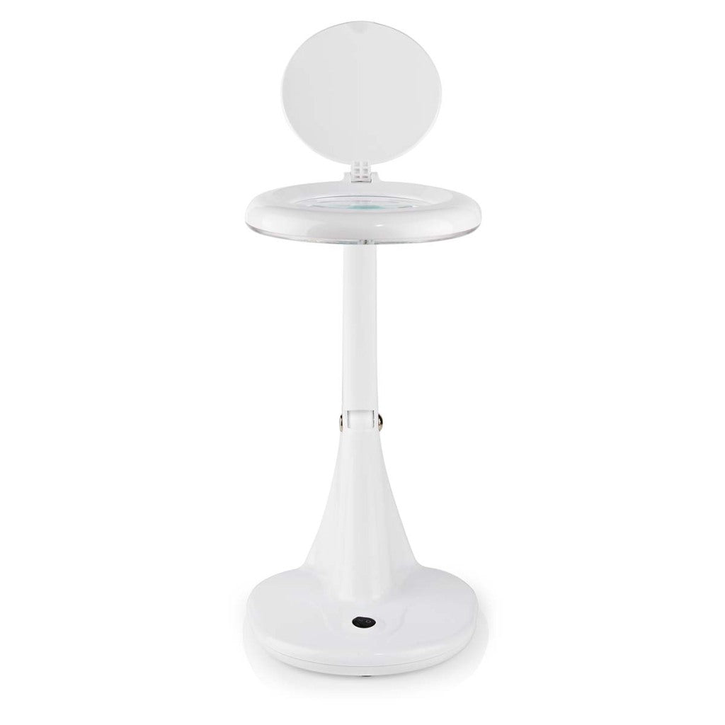 Nedis MAGL1WT Tischlupenlampe Linsenstärke: 3 12 Dioptrien 6500 K 6,5 W 585 Lm Weiß