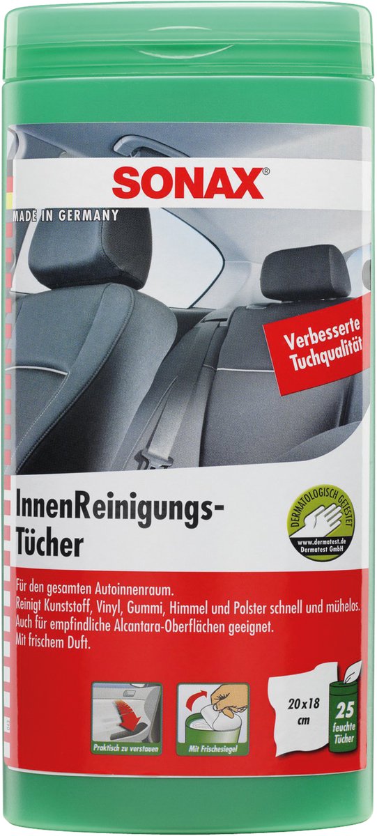 Sonax Innenreinigungstücher 25 Stück 04122000