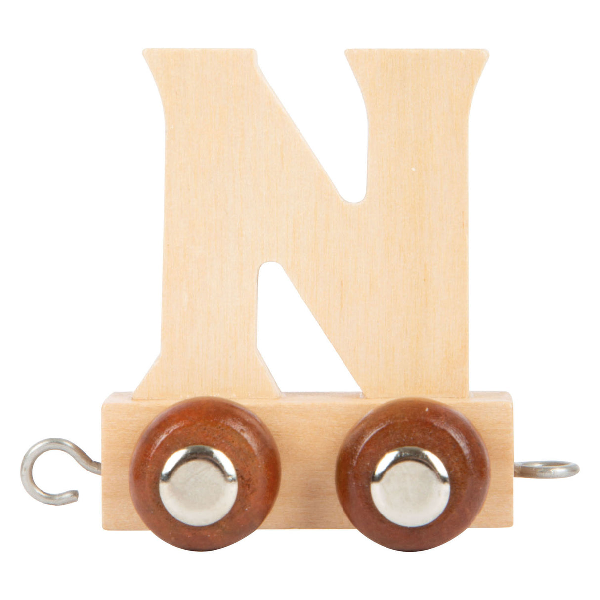 Small Foot - Buchstabenzug aus Holz - n - 12 Stück