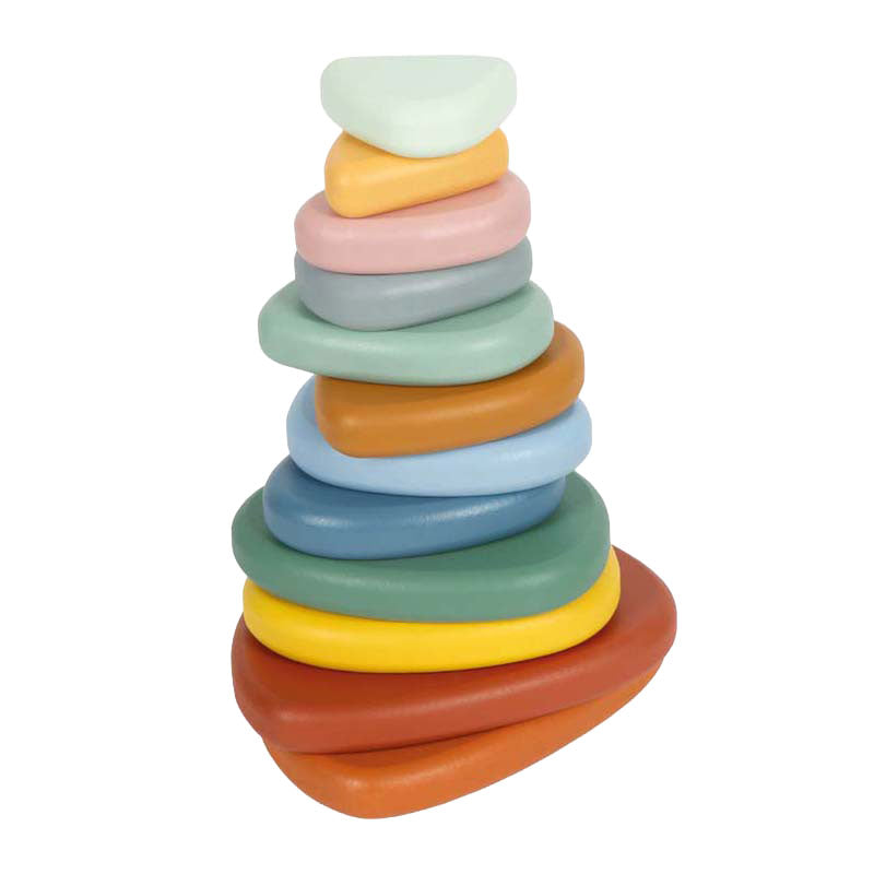 Small Foot - Montessori River Rocks Balancierspiel aus Holz FSC