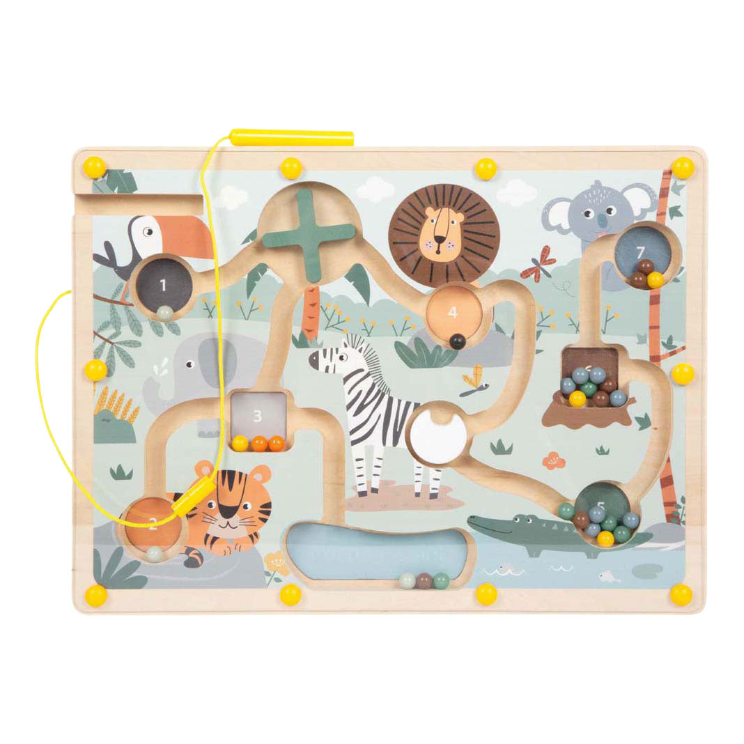 Small Foot – magnetische Labyrinth-Safari