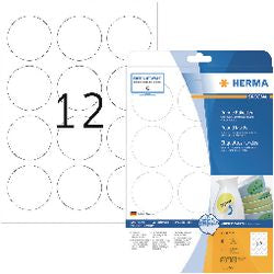 Markenlos, Herma 5067, Etiketten, beweglich, A4, ø60, rund
