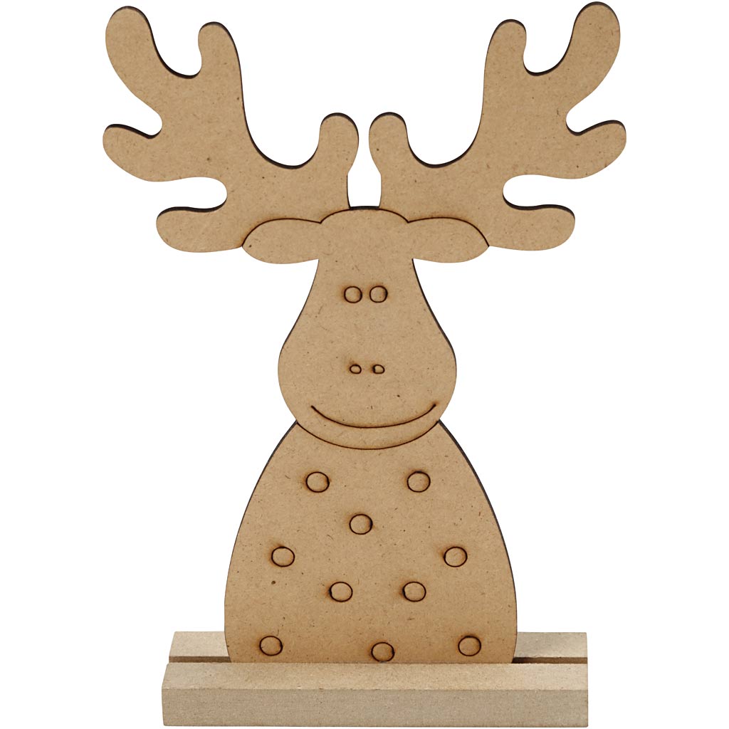 Kreativunternehmen https: www.cchobby.nl Christmas-figure-rendeer-h-15-cm-d-3-cm-w-11-cm-thickness-3-mm-1-piece