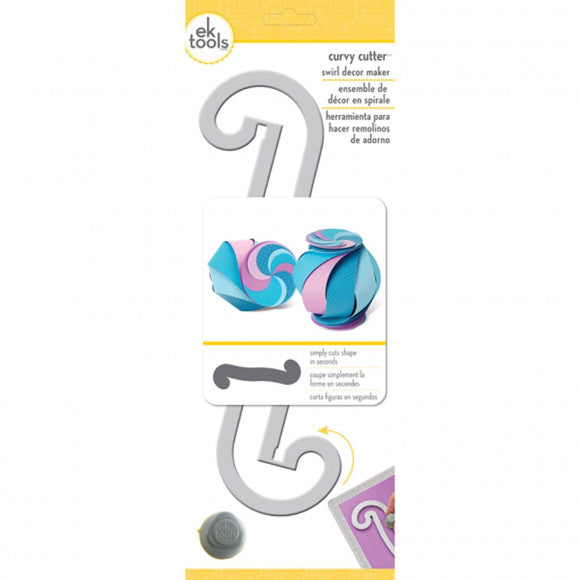 Ek Tools • Curvy Cutter Swirl Decor Maker